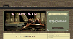 Desktop Screenshot of aijafri.com