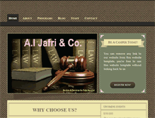 Tablet Screenshot of aijafri.com